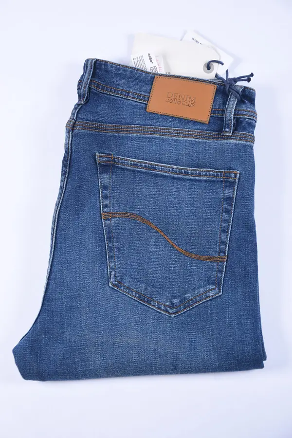 Jean Celio Club Coupe Normal Ref-CE19011 ( Bleu Delavé )